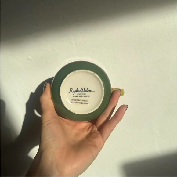 Hand Painted Anthropologie x Raphael Balme Ceramic Mug - Picture 5 of 7
